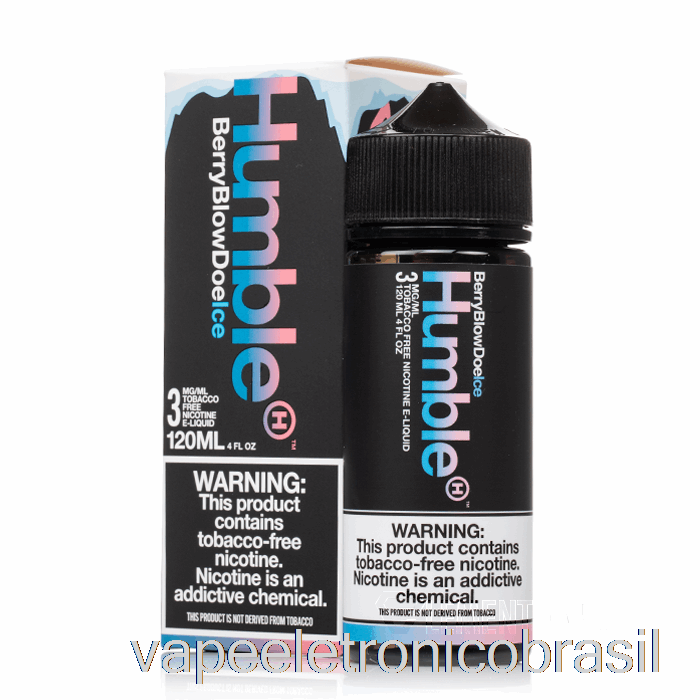 Vape Eletrônico Ice Berry Blow Doe - Suco Humilde - 120ml 6mg